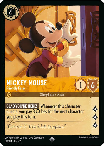 Mickey Mouse - Friendly Face [2 - 13/204]