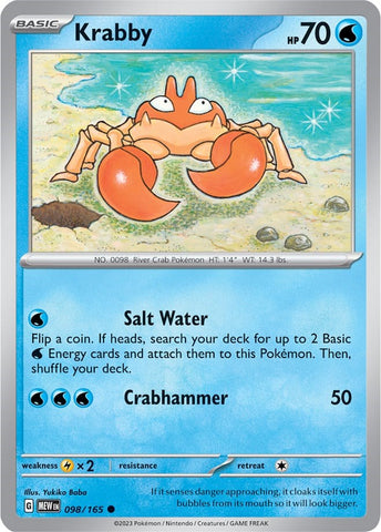 Krabby [MEW - 098/165]