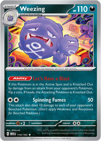 Weezing [MEW - 110/165]