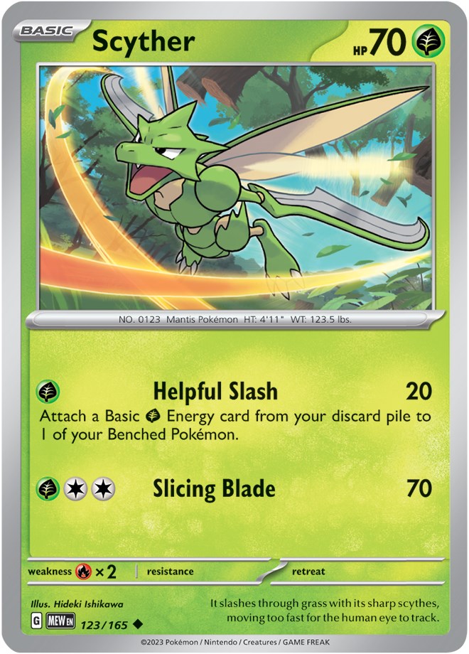 Scyther [MEW - 123/165]