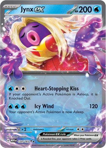 Jynx ex - 124/165 [MEW - 124/165]