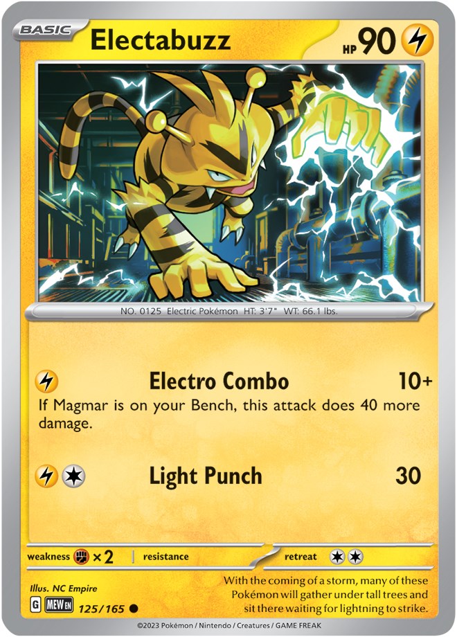 Electabuzz [MEW - 125/165]