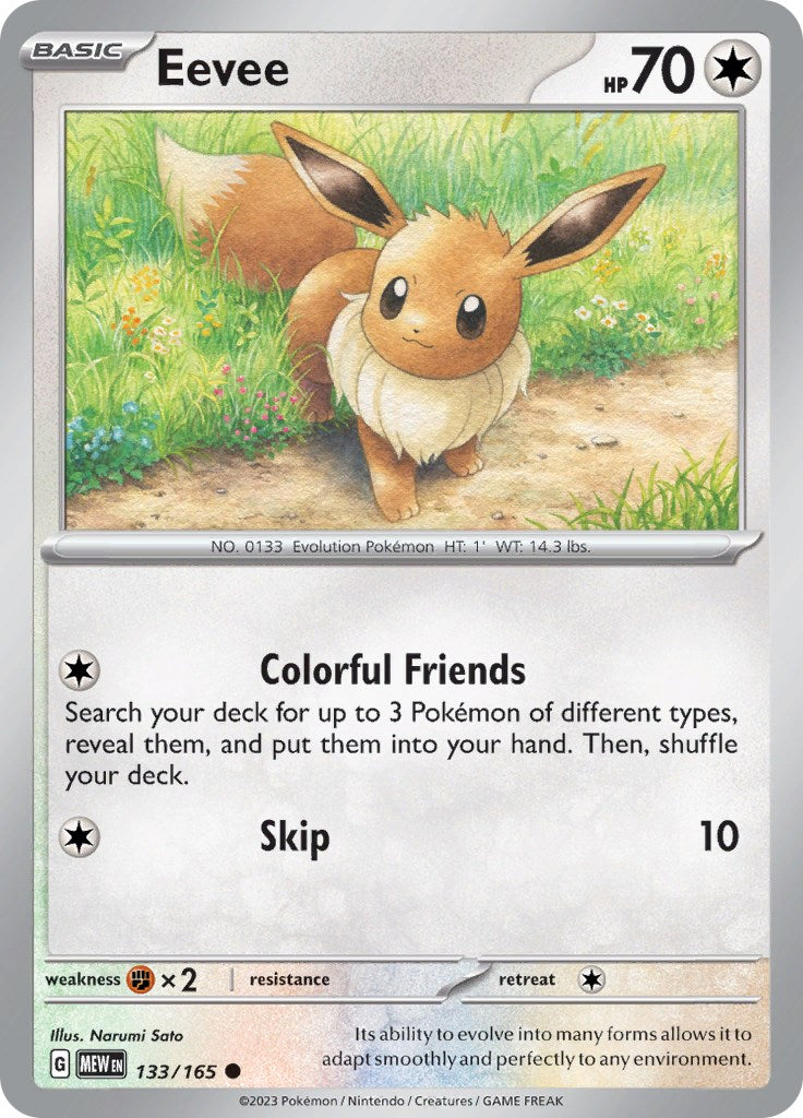 Eevee [MEW - 133/165]