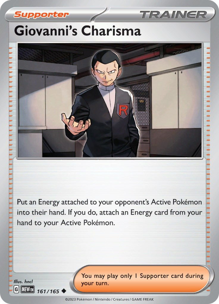 Giovanni's Charisma - 161/165 [MEW - 161/165]