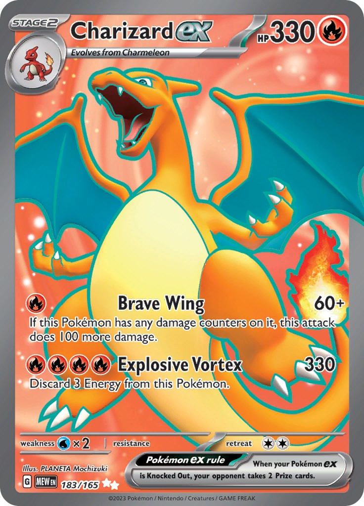 Charizard ex - 183/165 [MEW - 183/165]