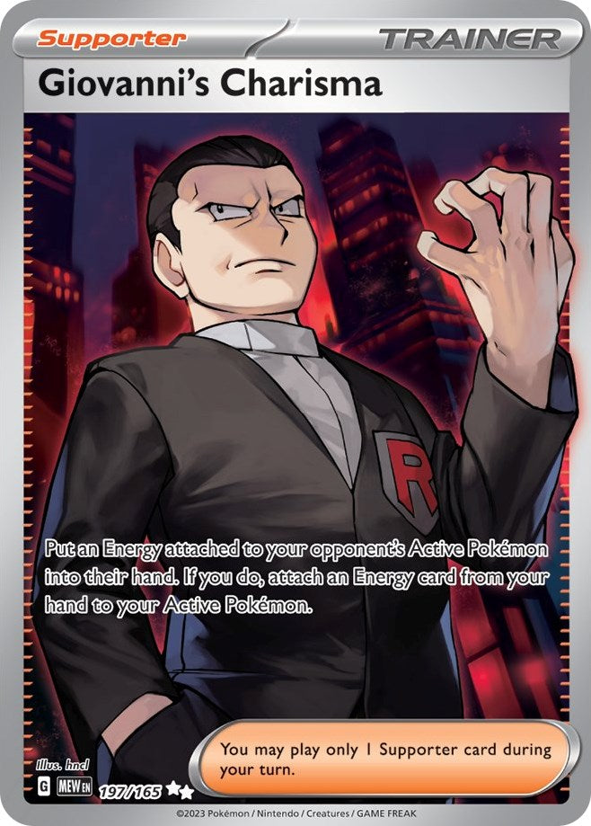 Giovanni's Charisma - 197/165 [MEW - 197/165]