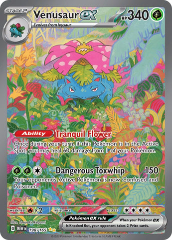 Venusaur ex - 198/165 [MEW - 198/165]