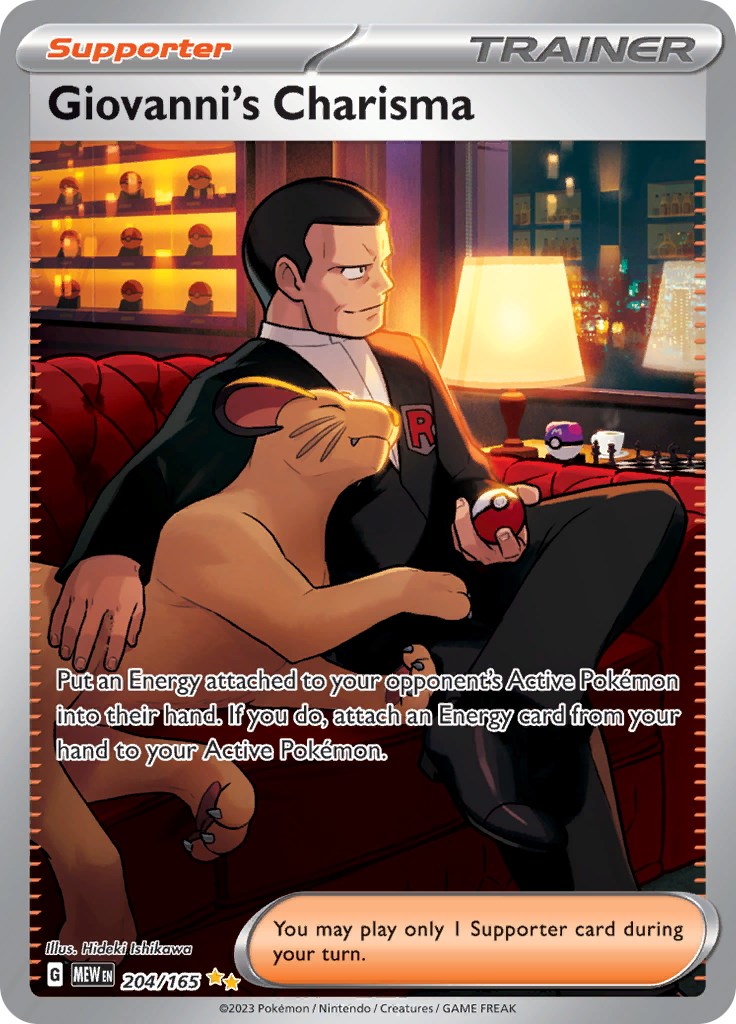 Giovanni's Charisma - 204/165 [MEW - 204/165]