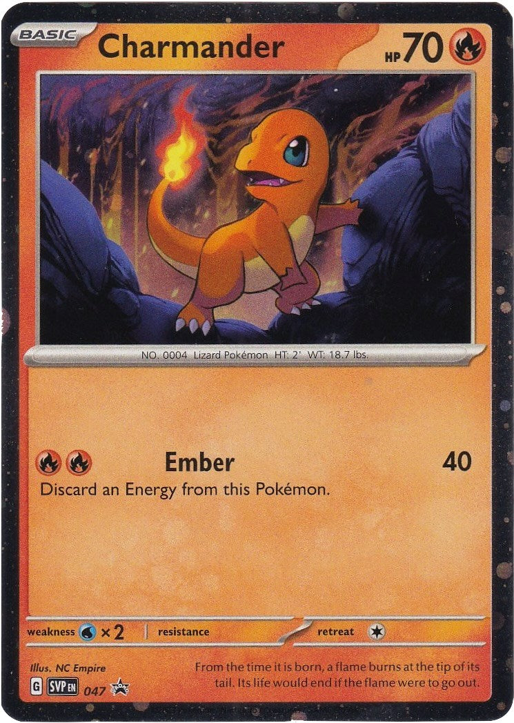 Charmander - 047 (Cosmos Holo) [SVP - 047]