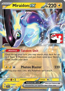 Miraidon ex 081/198  - Holofoil Prize Pack Series Cards - Double Rare