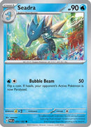 Seadra 031/182  - Reverse Holofoil SV04 Paradox Rift - Common