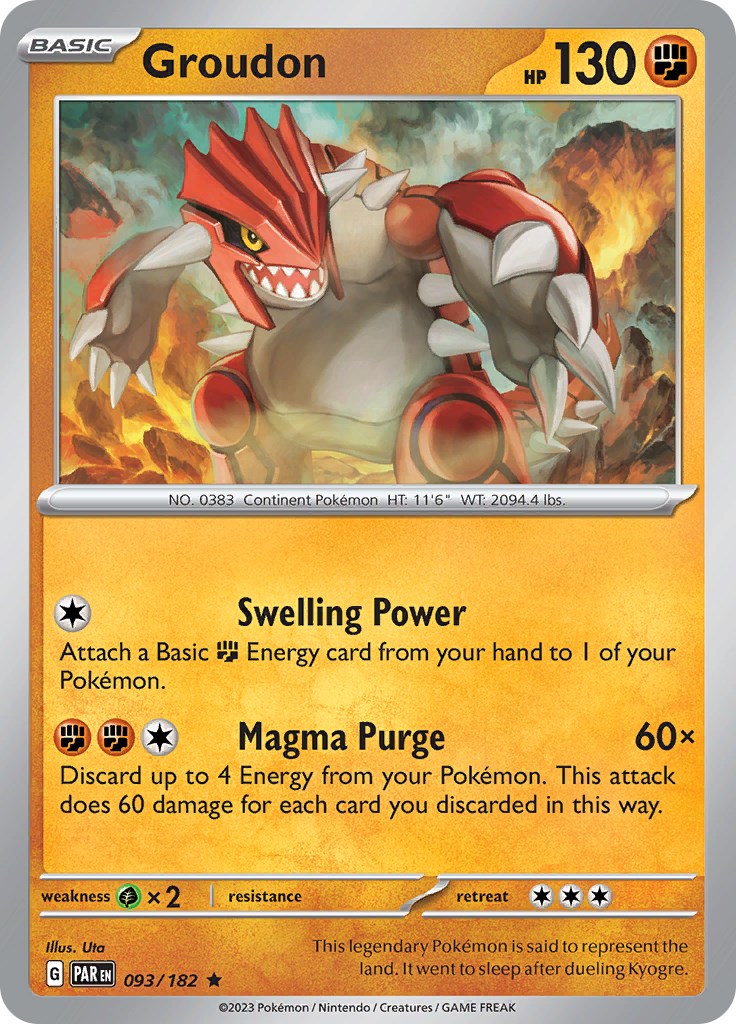 Groudon - 093/182 [PAR - 093/182]