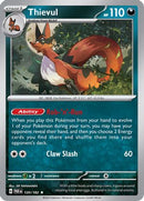Thievul 120/182  - Reverse Holofoil SV04 Paradox Rift - Rare