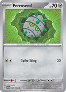 Ferroseed 127/182  - Reverse Holofoil SV04 Paradox Rift - Common