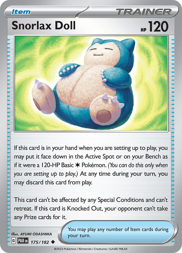 Snorlax Doll [PAR - 175/182]