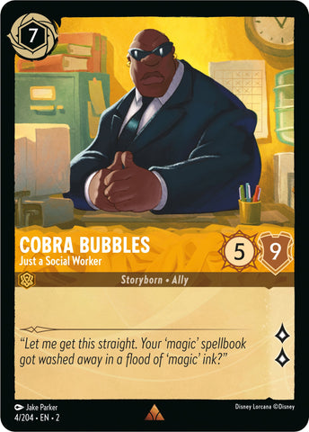 Cobra Bubbles - Just a Social Worker [2 - 4/204]