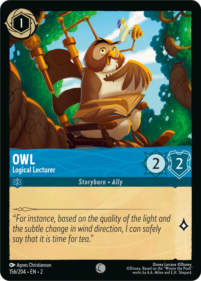 Owl Logical Lecturer [2 - 156/204]