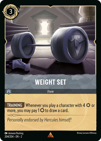 Weight Set [2 - 204/204]