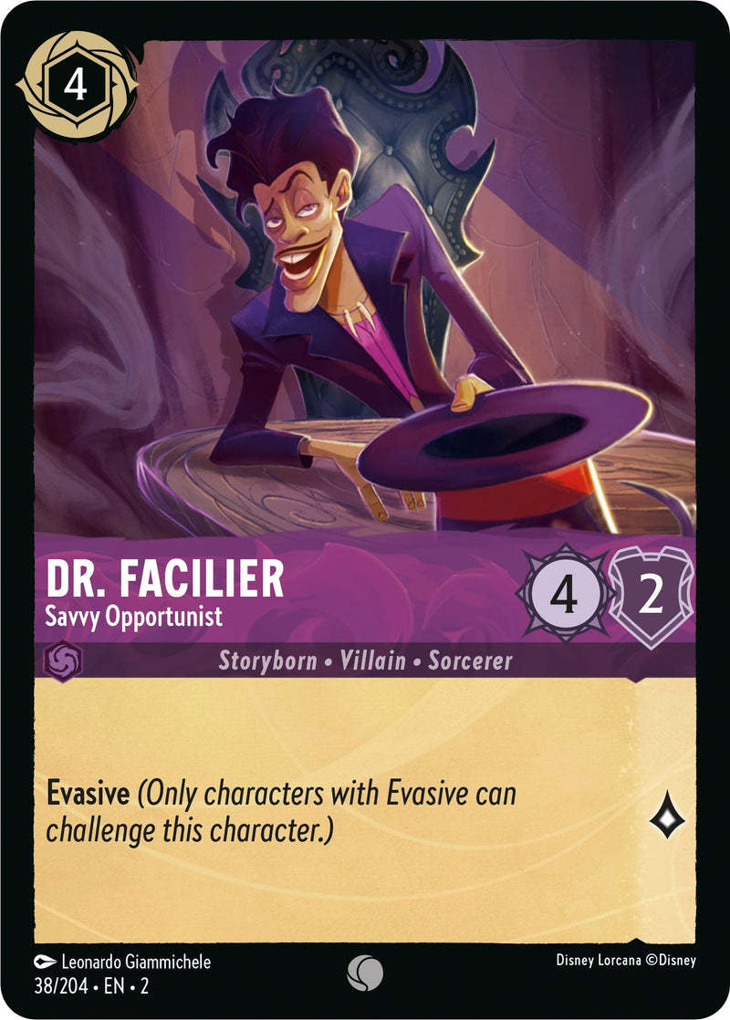 Dr. Facilier - Savvy Opportunist [2 - 38/204]