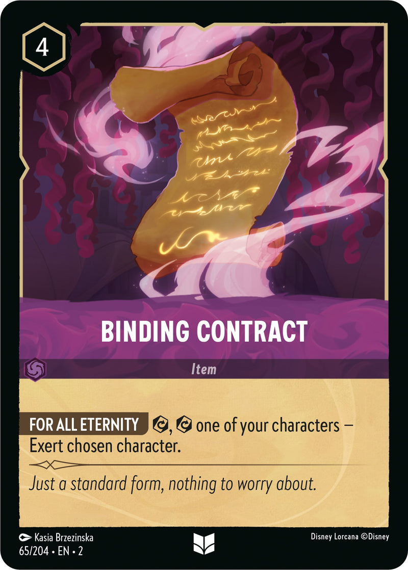 Binding Contract [2 - 65/204]