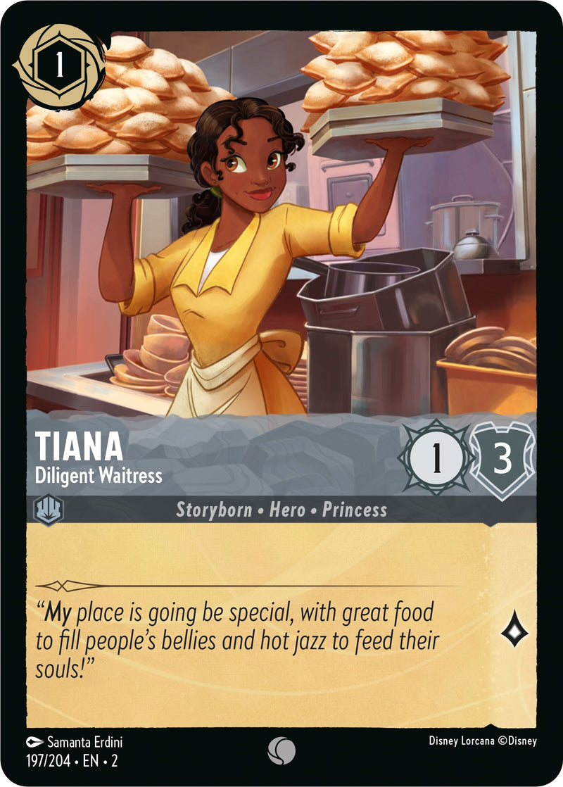 Tiana Diligent Waitress [2 - 197/204]