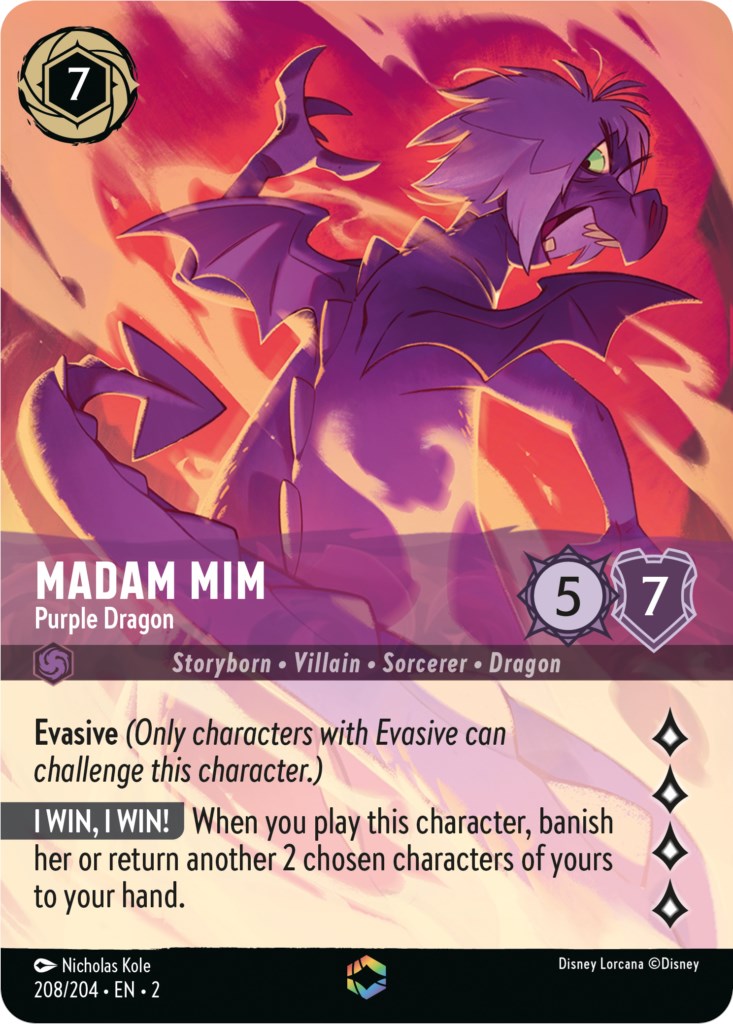 Madam Mim - Purple Dragon (Enchanted) [2 - 208/204]