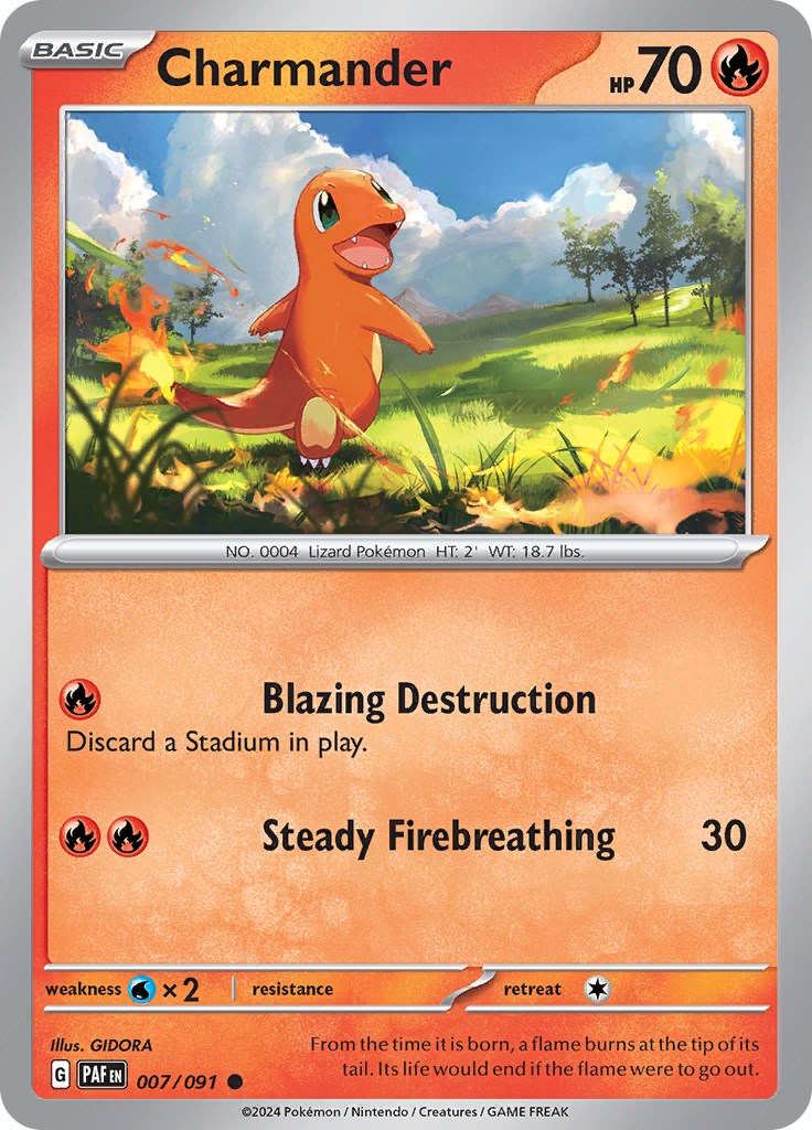 Charmander - 007/091 [PAF - 007/091]