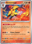 Armarouge 015/091  - Holofoil SV Paldean Fates - Rare
