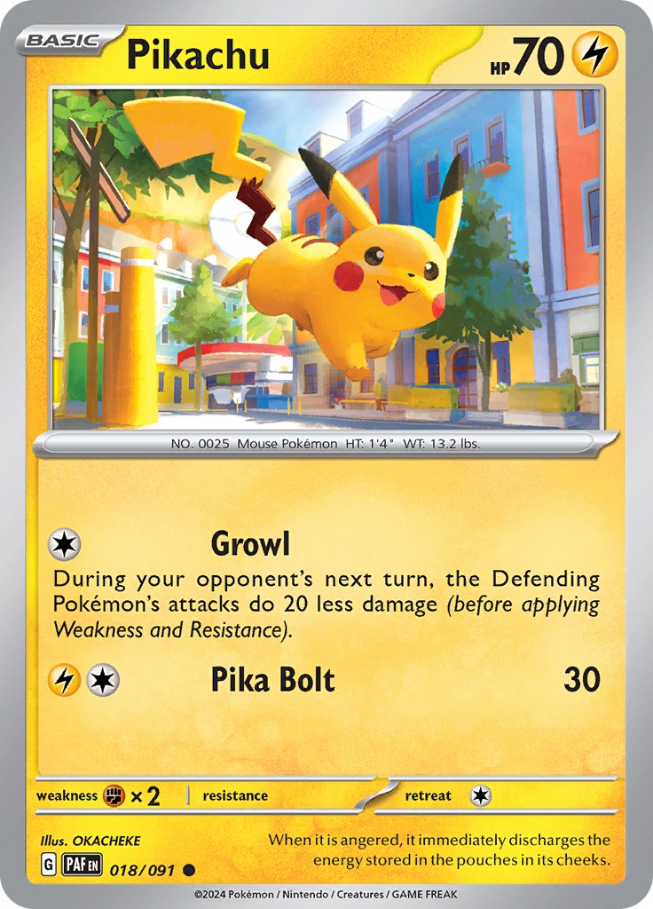 Pikachu [PAF - 018/091]