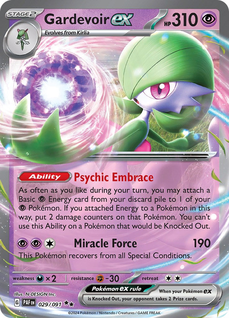 Gardevoir ex - 029/091 [PAF - 029/091]