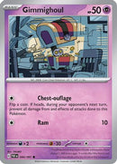 Gimmighoul 044/091  - Reverse Holofoil SV Paldean Fates - Common