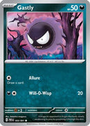 Gastly 055/091  - Reverse Holofoil SV Paldean Fates - Common