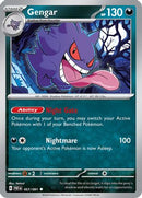 Gengar 057/091  - Reverse Holofoil SV Paldean Fates - Uncommon