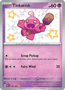 Tinkatink 165  - Holofoil SV Paldean Fates - Shiny Rare