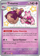 Tinkaton 167/091  - Holofoil SV Paldean Fates - Shiny Rare