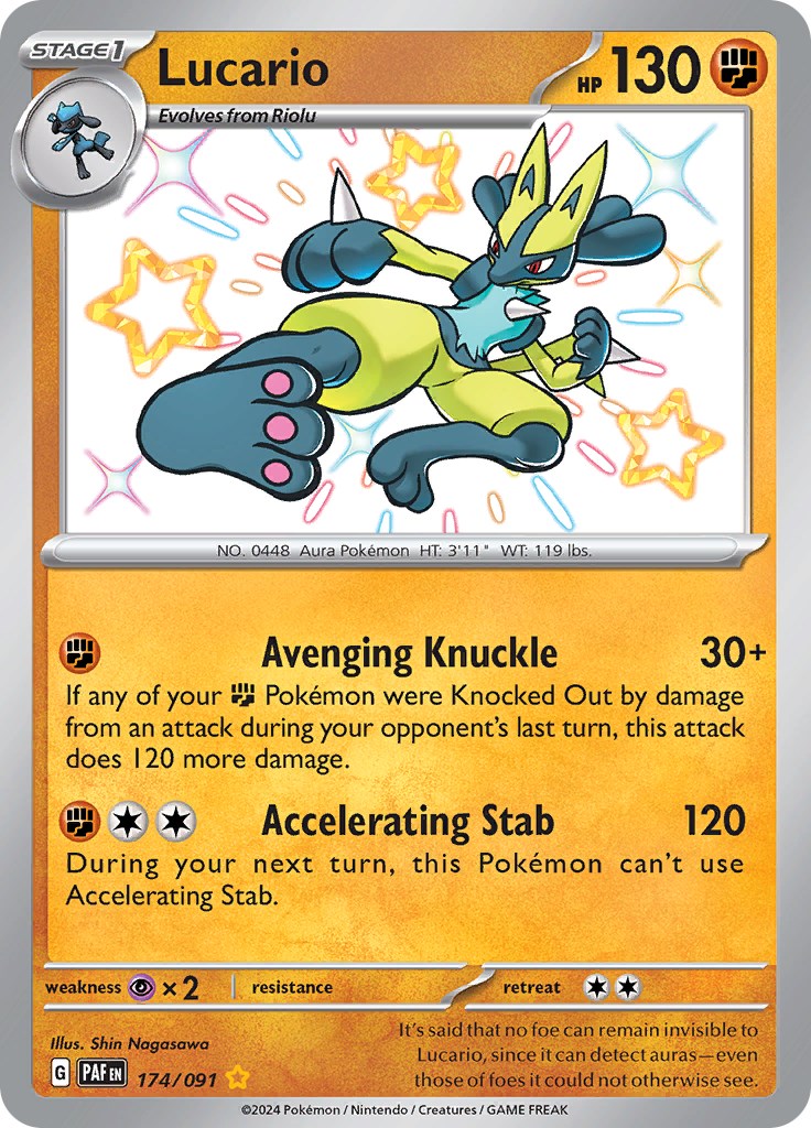 Lucario [PAF - 174/091]