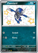 Pawniard 185  - Holofoil SV Paldean Fates - Shiny Rare