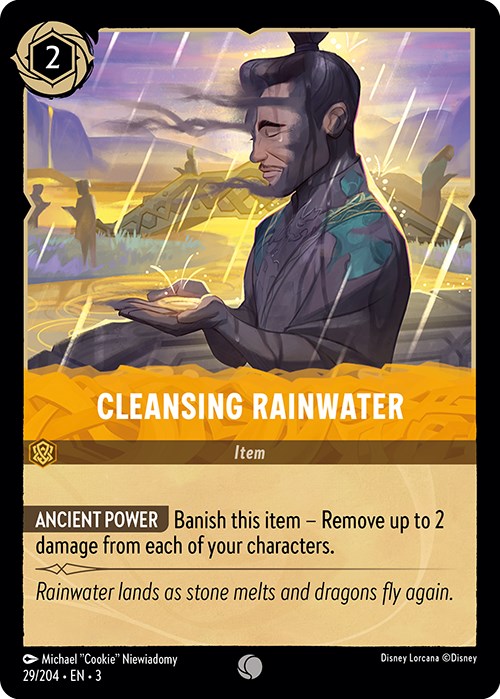 Cleansing Rainwater [3 - 29/204]