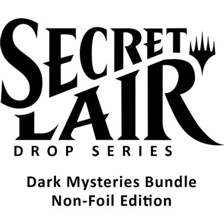 Secret Lair Drop: Winter Superdrop 2024: Dark Mysteries Bundle - Non-Foil Edition