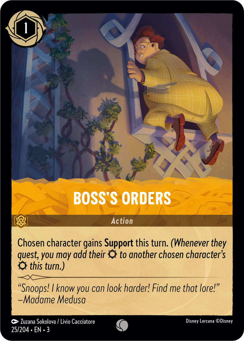 Boss's Orders [3 - 25/204]