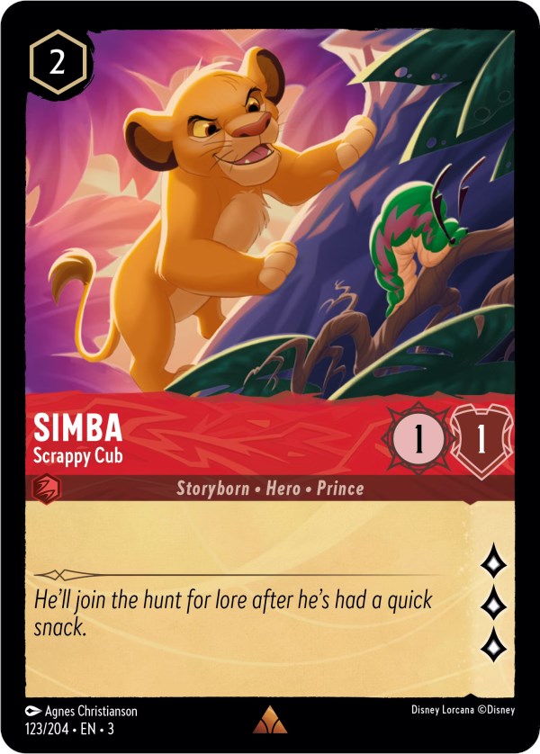 Simba Scrappy Cub [3 - 123/204]