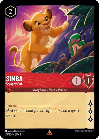 Simba - Scrappy Cub [3 - 123/204]