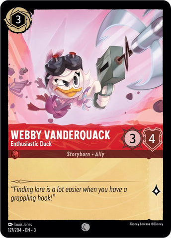 Webby Vanderquack - Enthusiastic Duck [3 - 127/204]