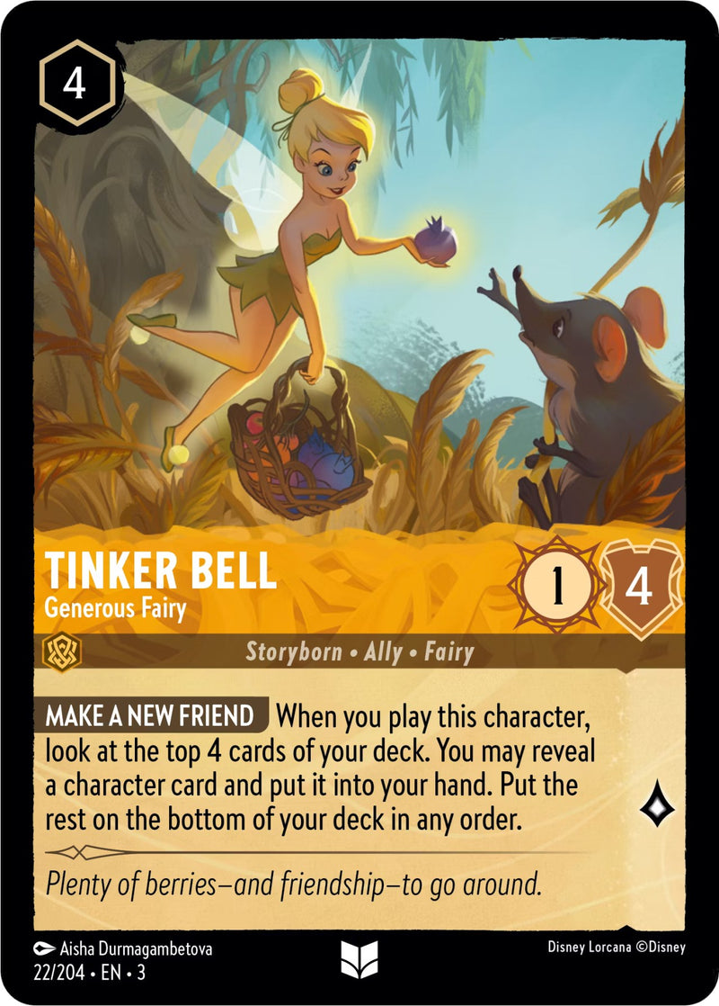 Tinker Bell Generous Fairy [3 - 22/204]