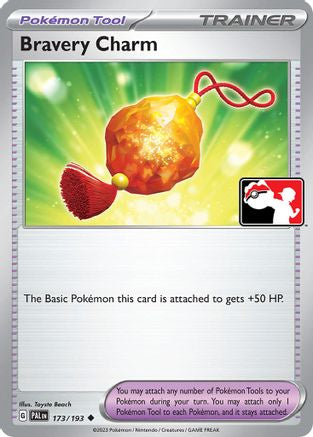 Bravery Charm 173/193  Prize Pack Series Cards - Uncommon