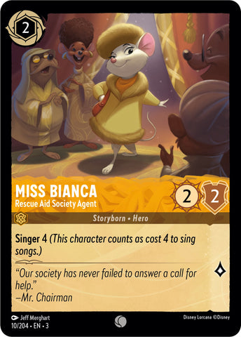 Miss Bianca - Rescue Aid Society Agent [3 - 10/204]