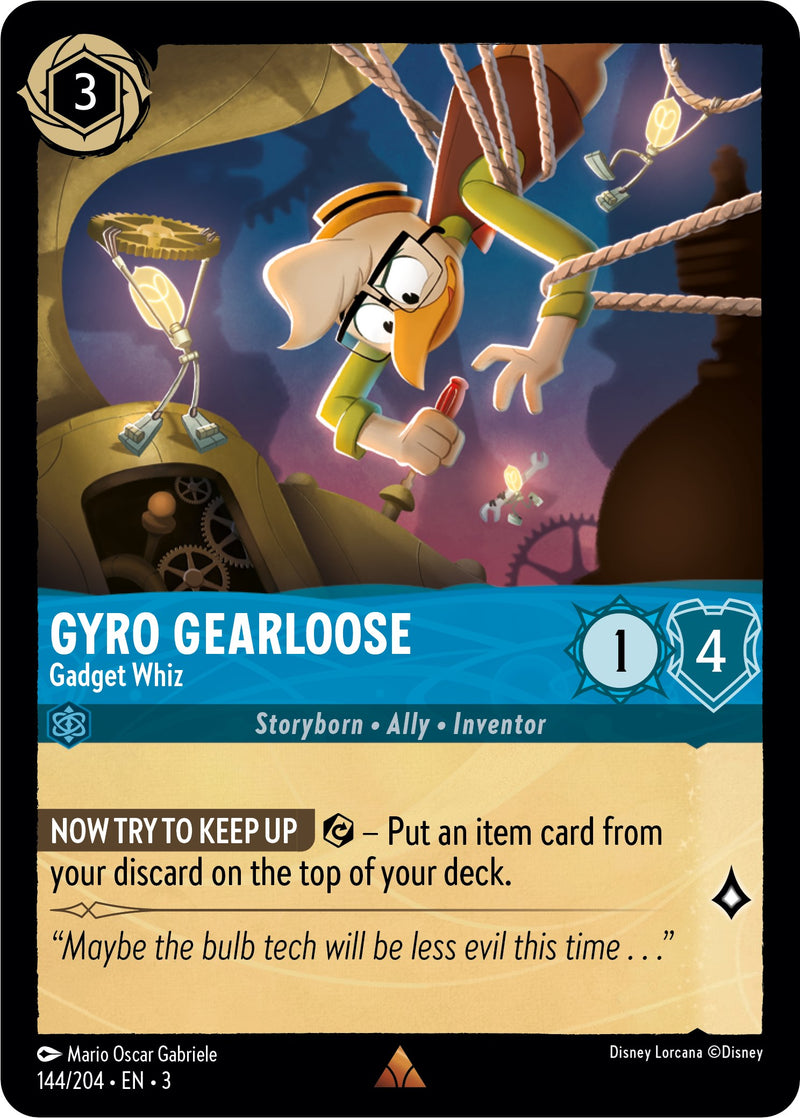 Gyro Gearloose - Gadget Whiz [3 - 144/204]