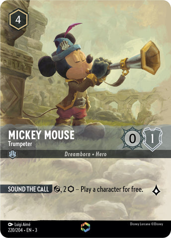 Mickey Mouse - Trumpeter (Enchanted) [3 - 220/204]