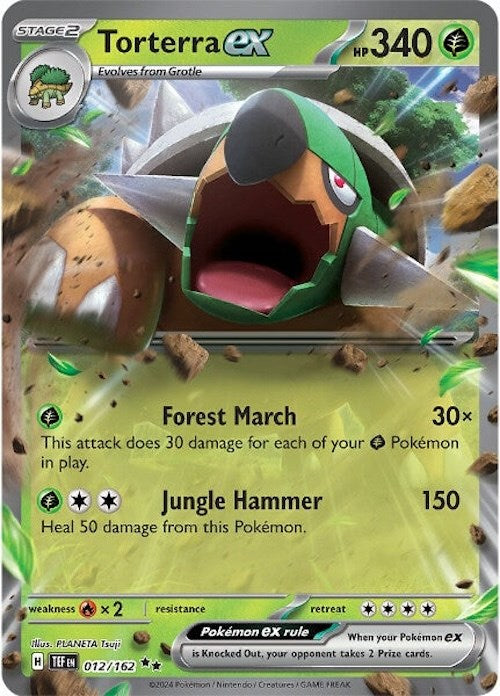 Torterra ex [TEF - 012/162]