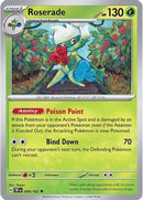 Roserade 009/162  - Reverse Holofoil SV05 Temporal Forces - Uncommon